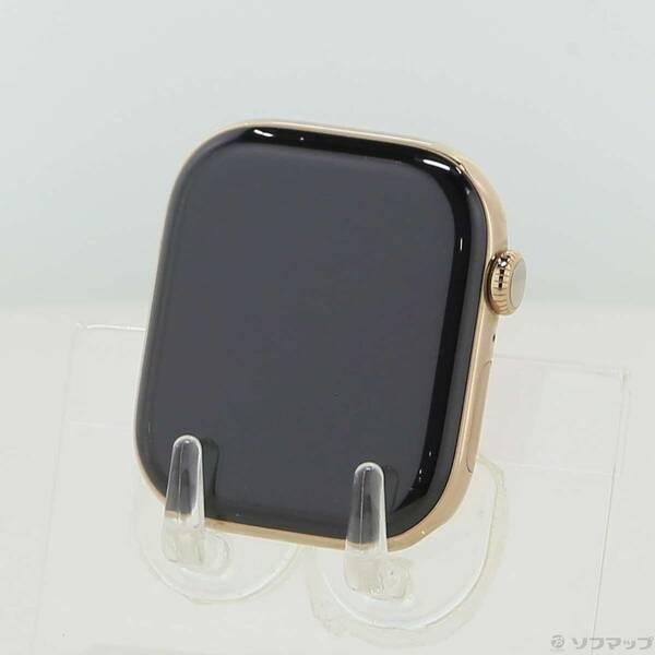 〔中古〕Apple(アップル) Apple Watch Series 10 GPS + Cellular 46mm ゴールドチタニウムケース バンド無し〔269-ud〕 | 