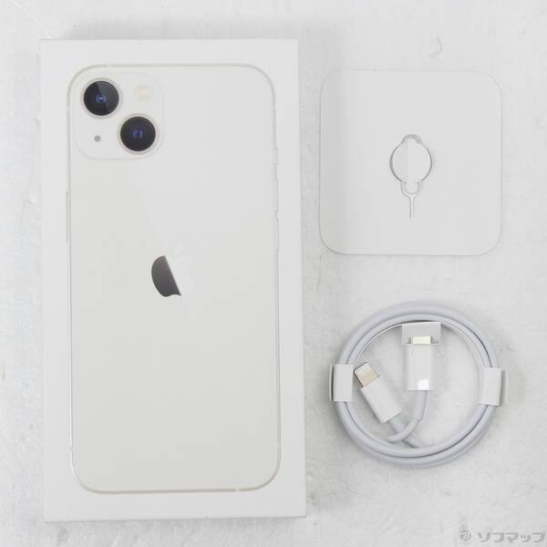 〔中古〕Apple(アップル) iPhone13 256GB スターライト MLNJ3J／A SIMフリー〔348-ud〕 |  | 04