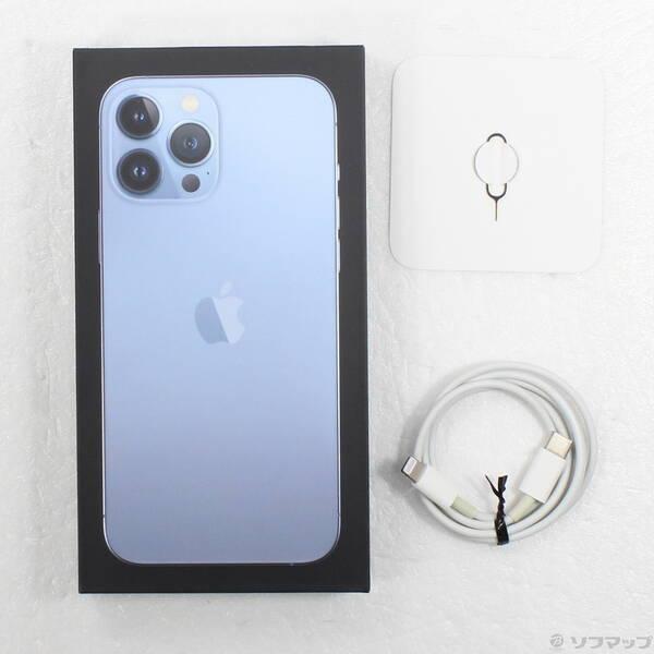 〔中古〕Apple(アップル) iPhone13 Pro Max 128GB シエラブルー MLJ73J／A SIMフリー〔262-ud〕 |  | 04