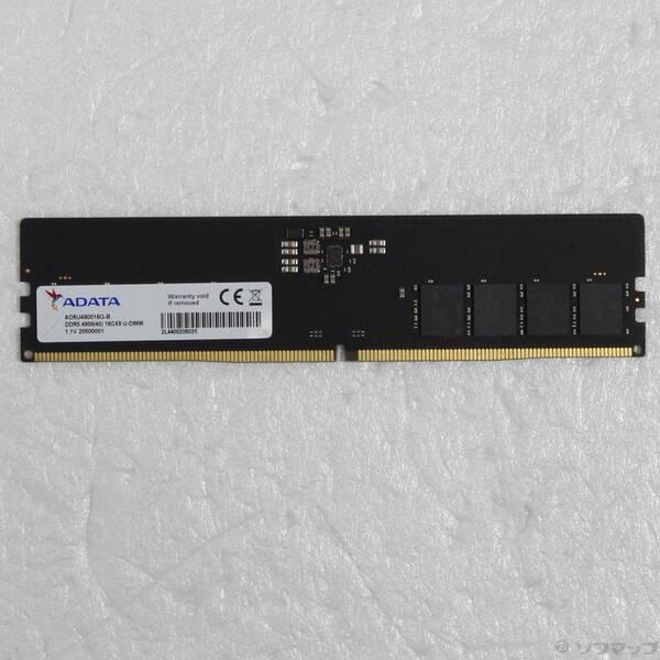 〔中古〕ADATA(エイデーター) 288Pin PC5 38400 16GB デスクトップ用メモリ〔262-ud〕 | 