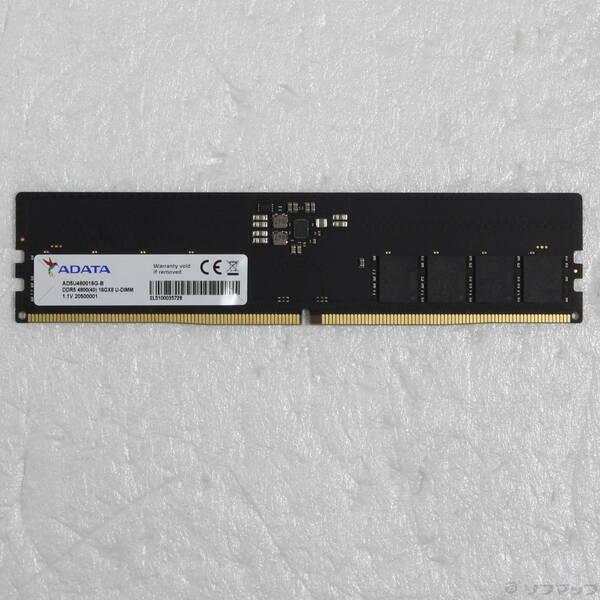 〔中古〕ADATA(エイデーター) 288Pin PC5 38400 16GB デスクトップ用メモリ〔262-ud〕 | 