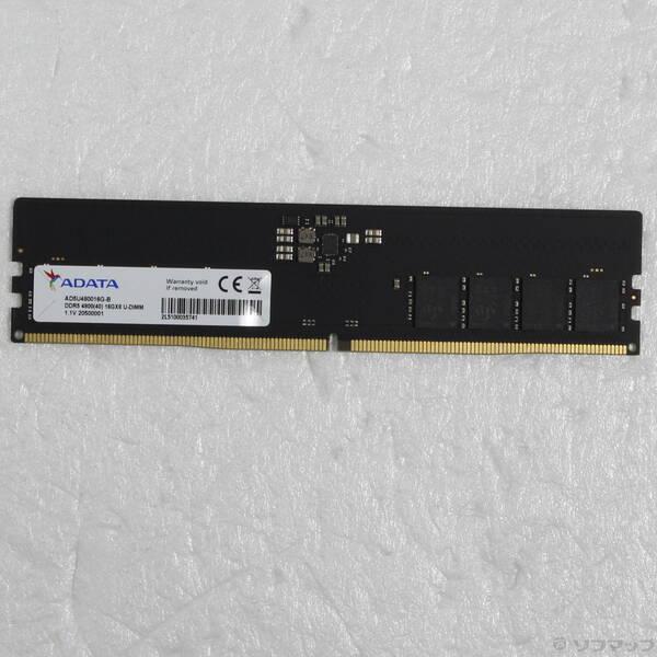 〔中古〕ADATA(エイデーター) 288Pin PC5 38400 16GB デスクトップ用メモリ〔262-ud〕 | 