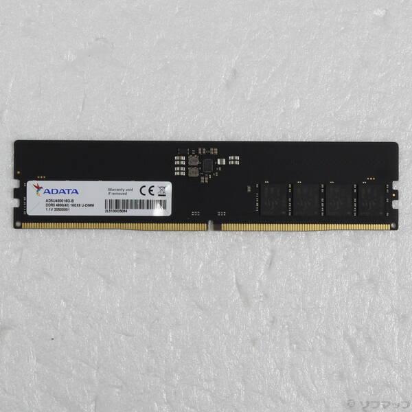 〔中古〕ADATA(エイデーター) 288Pin PC5 38400 16GB デスクトップ用メモリ〔262-ud〕 | 