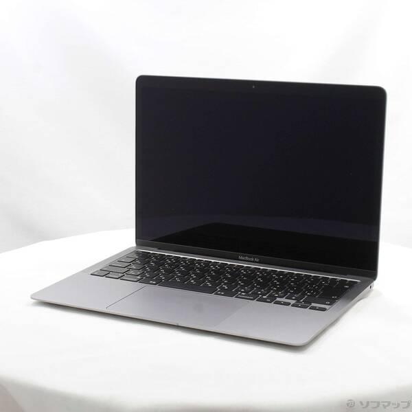 〔中古〕Apple(アップル) MacBook Air 13.3-inch Late-2020 MGN63J／A Apple M1 8コアCPU_7コアGPU 8GB SSD256GB スペースグレイ 〔14.7 Sonoma〕〔344-ud〕 | 