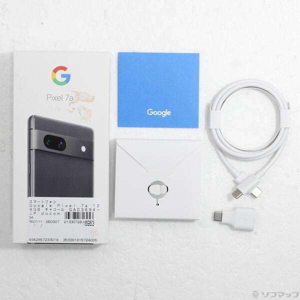〔中古〕GOOGLE(グーグル) Google Pixel 7a 128GB チャコール GA03694-JP docomo SIMフリー〔349-ud〕 |  | 04