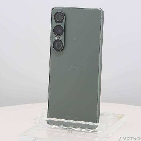〔中古〕SONY(ソニー) Xperia 1 VII 256GB モスグリーン SO-51F docomoロック解除SIMフリー〔258-ud〕 | 