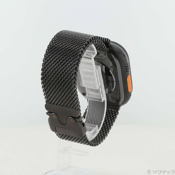 〔中古〕Apple(アップル) Apple Watch Ultra 2 GPS + Cellular 49mm ブラックチタニウムケース ブラックチタニウムミラネーゼループ〔269-ud〕 |  | 02