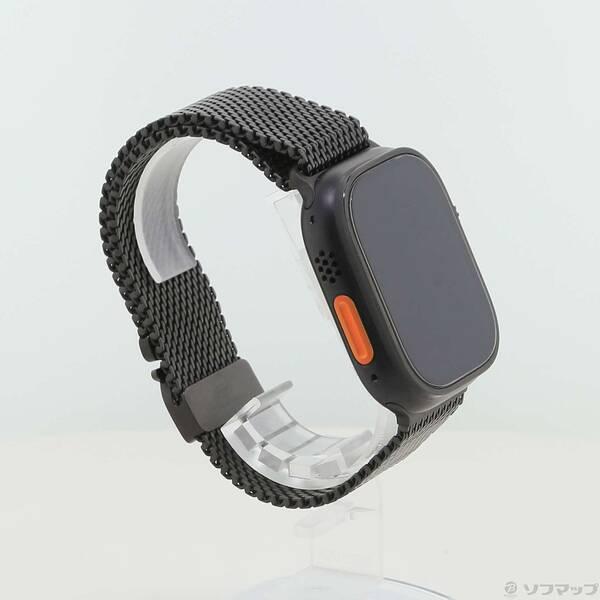 〔中古〕Apple(アップル) Apple Watch Ultra 2 GPS + Cellular 49mm ブラックチタニウムケース ブラックチタニウムミラネーゼループ〔269-ud〕 |  | 03