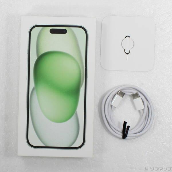 〔中古〕Apple(アップル) iPhone15 128GB グリーン MTMM3J／A SIMフリー〔262-ud〕 |  | 04