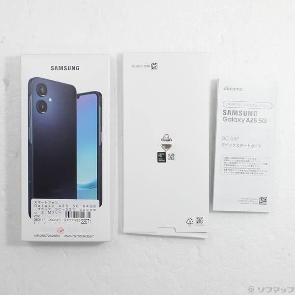〔中古〕SAMSUNG(サムスン) Galaxy A25 5G 64GB ブラック SC-53F docomoロック解除SIMフリー〔276-ud〕 |  | 04