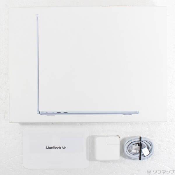〔中古〕Apple(アップル) MacBook Air 13.6-inch Early-2025 MC6T4J／A Apple M4 10コアCPU_8コアGPU 16GB SSD256GB スカイブルー 〔15.7 Sequoia〕〔258-ud〕 |  | 04