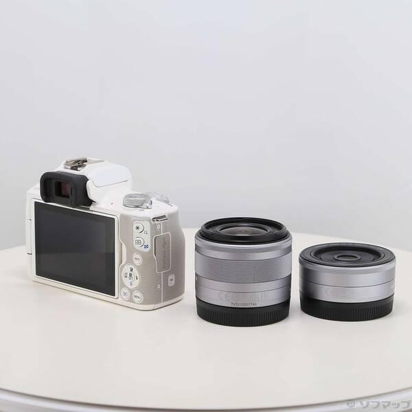 〔中古〕Canon(キヤノン) EOS Kiss M ダブルレンズキット ホワイト〔297-ud〕 |  | 02