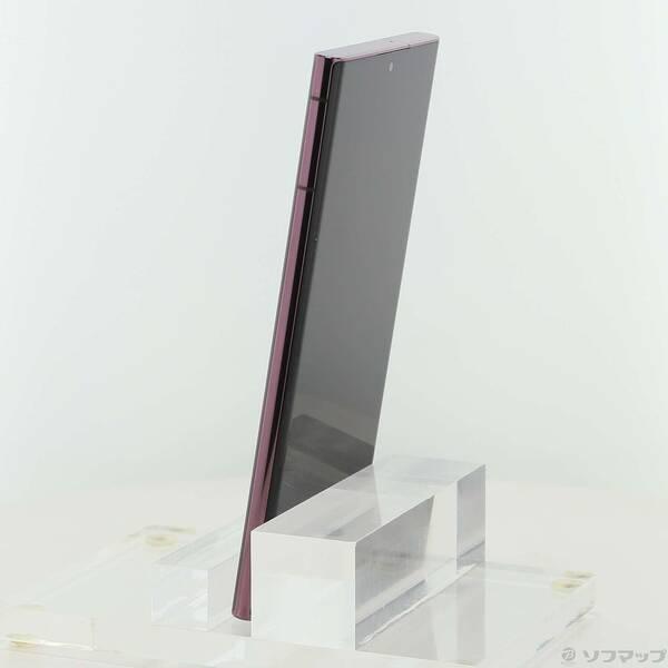 〔中古〕SAMSUNG(サムスン) Galaxy S22 Ultra 256GB バーガンディ SC-52C docomo SIMフリー〔258-ud〕 |  | 01