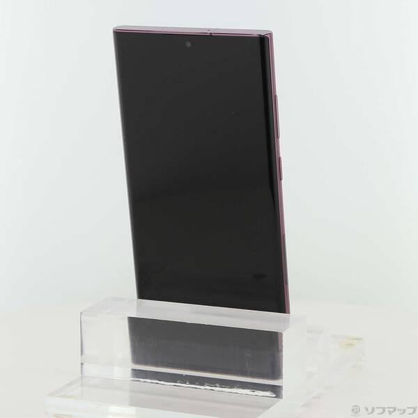 〔中古〕SAMSUNG(サムスン) Galaxy S22 Ultra 256GB バーガンディ SC-52C docomo SIMフリー〔258-ud〕 |  | 02