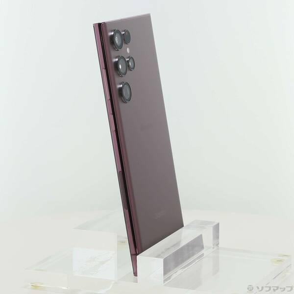 〔中古〕SAMSUNG(サムスン) Galaxy S22 Ultra 256GB バーガンディ SC-52C docomo SIMフリー〔258-ud〕 |  | 03