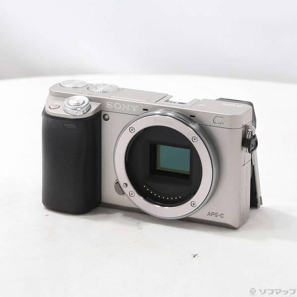 〔中古〕SONY(ソニー) α6000 ボディ シルバー ILCE-6000〔258-ud〕 | 