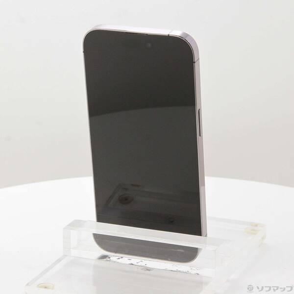 〔中古〕Apple(アップル) iPhone14 Pro 128GB ディープパープル MQ0F3J／A SIMフリー〔348-ud〕 |  | 02
