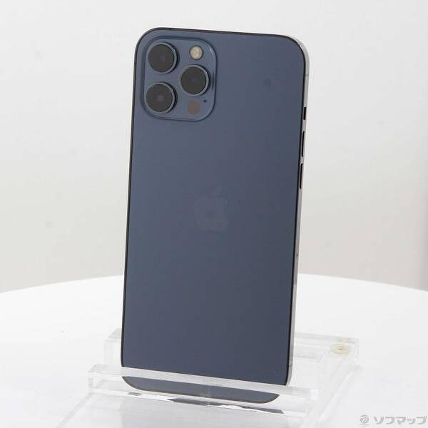 〔中古〕Apple(アップル) iPhone12 Pro Max 128GB パシフィックブルー MGCX3J／A SIMフリー〔349-ud〕 | 
