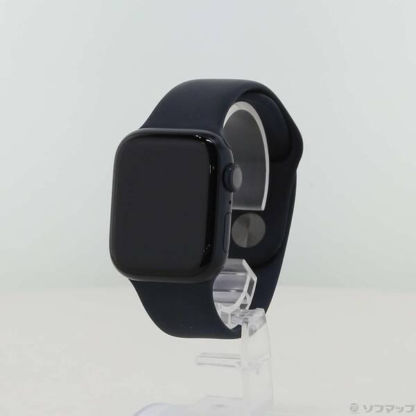〔中古〕Apple(アップル) Apple Watch Series 8 GPS 41mm ミッドナイトアルミニウムケース ミッドナイトスポーツバンド〔344-ud〕 | 