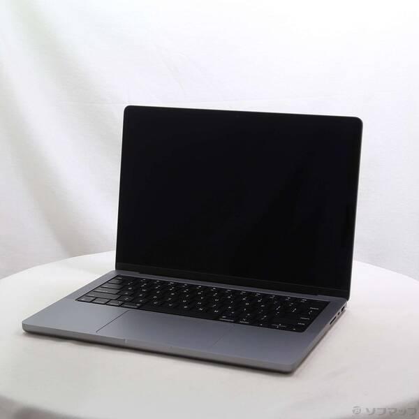 〔中古〕MacBook Pro 14.2-inch Late-2021 MKGP3J／A Apple M1 Pro 8コアCPU_14コアGPU 16GB SSD1TB スペースグレイ 〔15.3 Sequoia〕〔258-ud〕 | 
