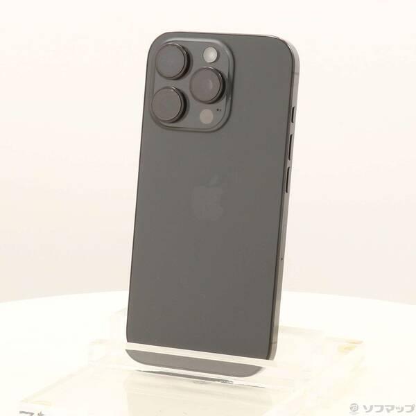 〔中古〕Apple(アップル) iPhone16 Pro 128GB ブラックチタニウム MYMV3J／A SIMフリー〔262-ud〕 | 