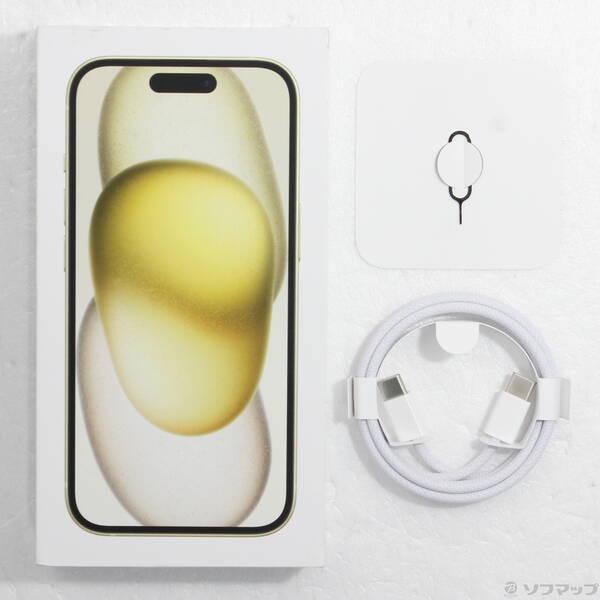 〔中古〕Apple(アップル) iPhone15 128GB イエロー MTMK3J／A SIMフリー〔349-ud〕 |  | 04