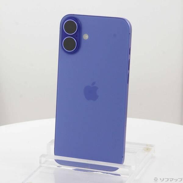〔中古〕Apple(アップル) iPhone16 Plus 128GB ウルトラマリン MXVE3J／A SIMフリー〔262-ud〕 | 