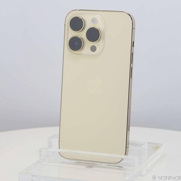 〔中古〕Apple(アップル) iPhone14 Pro 256GB ゴールド MQ173J／A SIMフリー〔269-ud〕 | 