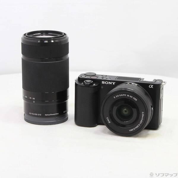 〔中古〕SONY(ソニー) VLOGCAM ZV-E10Y ダブルズームレンズキット ブラック〔349-ud〕 | 