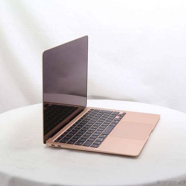 〔中古〕Apple(アップル) MacBook Air 13.3-inch Late-2020 MGND3J／A Apple M1 8コアCPU_7コアGPU 8GB SSD256GB ゴールド 〔15.3 Sequoia〕〔344-ud〕 |  | 03