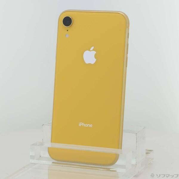 〔中古〕Apple(アップル) iPhoneXR 64GB イエロー MT082J／A SIMフリー〔305-ud〕 | 