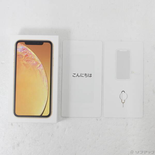 〔中古〕Apple(アップル) iPhoneXR 64GB イエロー MT082J／A SIMフリー〔305-ud〕 |  | 04