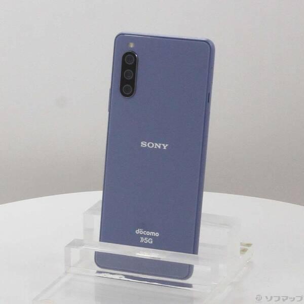 〔中古〕SONY(ソニー) Xperia 10 III 128GB ブルー SO-52B docomoロック解除SIMフリー〔198-ud〕 | 