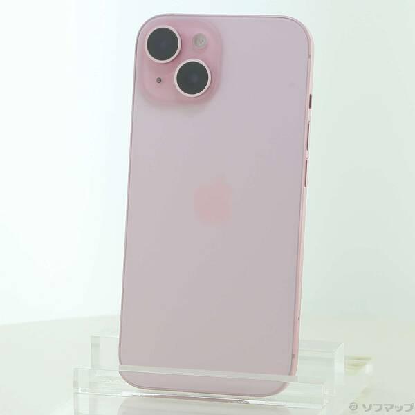 〔中古〕Apple(アップル) iPhone15 256GB ピンク MTMP3J／A SIMフリー〔377-ud〕 | 