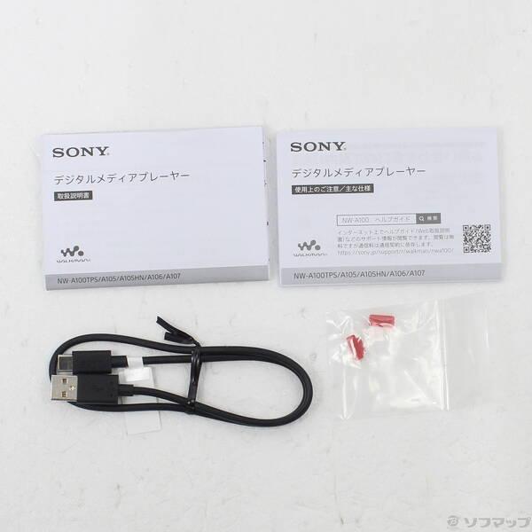 〔中古〕SONY(ソニー) WALKMAN A100シリーズ メモリ64GB+microSD レッド NW-A107〔377-ud〕 |  | 04