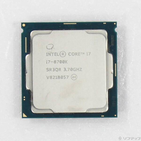 〔中古〕intel(インテル) Core i7 8700K 〔3.7GHz／LGA 1151〕〔377-ud〕 | 