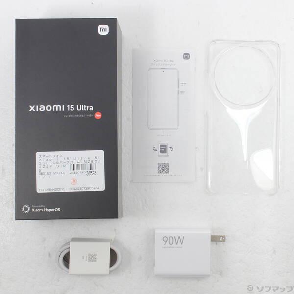 〔中古〕XIAOMI Xiaomi 15 Ultra 512GB シルバークローム MZB0JJZJP SIMフリー〔349-ud〕 |  | 04
