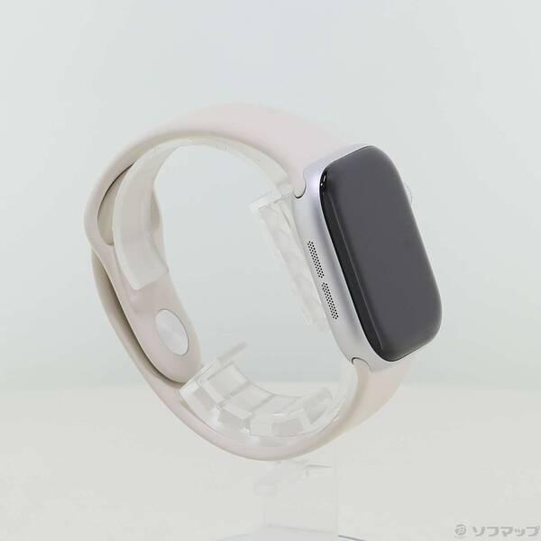 〔中古〕Apple(アップル) Apple Watch Series 10 GPS 42mm シルバーアルミニウムケース スターライトスポーツバンド〔269-ud〕 |  | 03