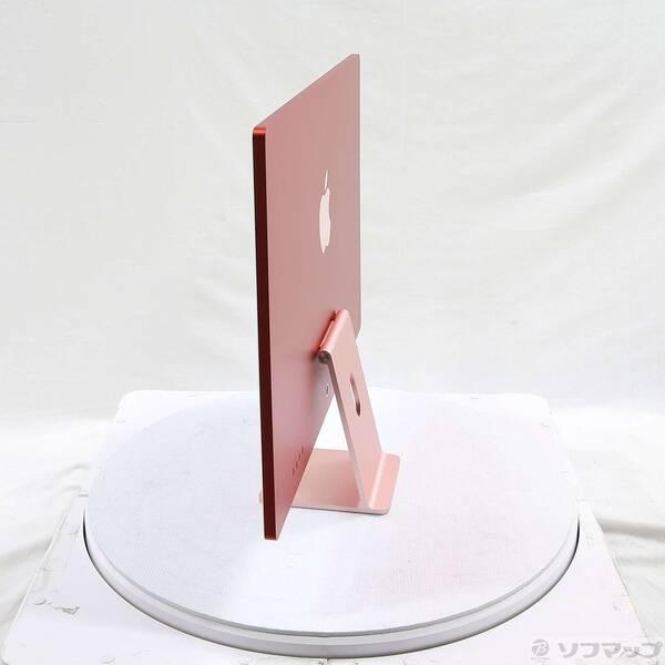 〔中古〕Apple(アップル) iMac 24-inch Mid-2021 MGPM3J／A Apple M1 8コアCPU_8コアGPU 8GB SSD256GB ピンク 〔26.3 Tahoe〕〔258-ud〕 |  | 01