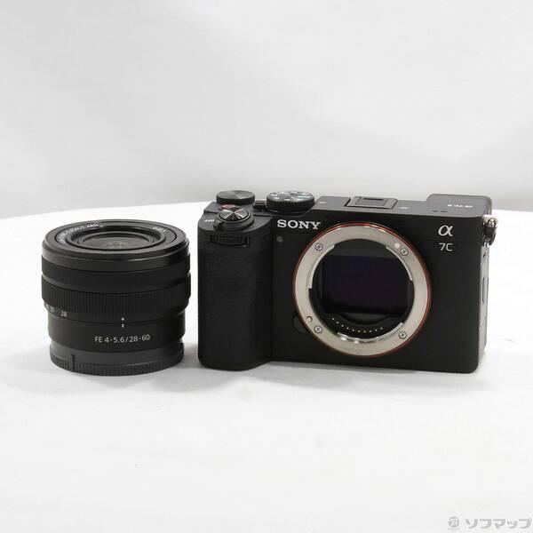 〔中古〕SONY(ソニー) α7C II ズームレンズキット ブラック ILCE-7CM2L〔344-ud〕 | 