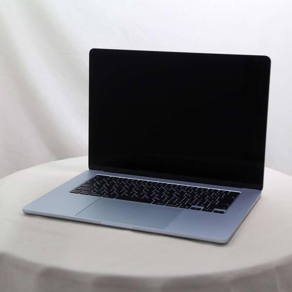 〔中古〕Apple(アップル) MacBook Air 15.3-inch Early-2025 MC7A4J／A Apple M4 10コアCPU_10コアGPU 16GB SSD256GB スカイブルー 〔15.7 Sequoia〕〔344-ud〕 | 