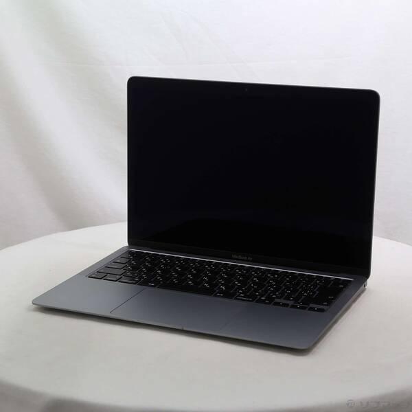 〔中古〕Apple(アップル) MacBook Air 13.3-inch Late-2020 MGN63J／A Apple M1 8コアCPU_7コアGPU 8GB SSD256GB スペースグレイ 〔15.3 Sequoia〕〔305-ud〕 | 