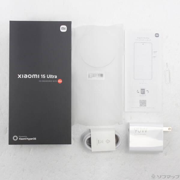 〔中古〕XIAOMI Xiaomi 15 Ultra 512GB シルバークローム MZB0JJZJP SIMフリー〔349-ud〕 |  | 04