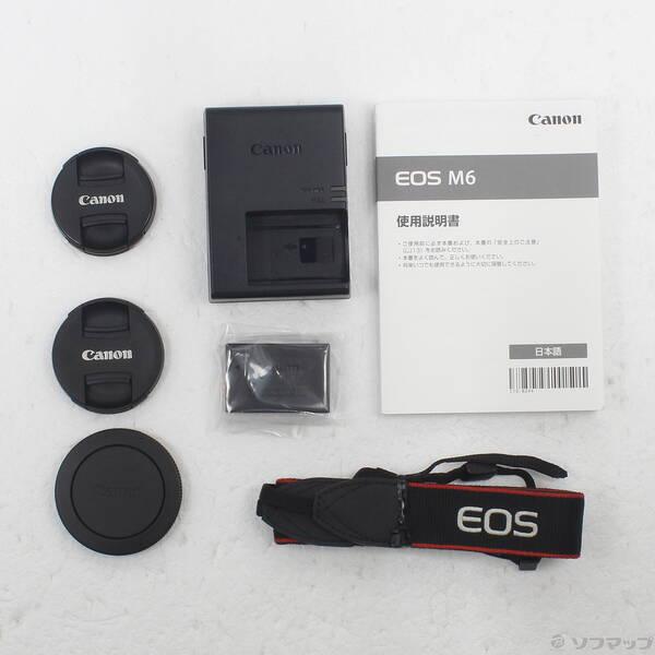 〔中古〕Canon(キヤノン) ミラーレスカメラ EOS M6 (ブラック)・ダブルズームキット〔198-ud〕 |  | 05