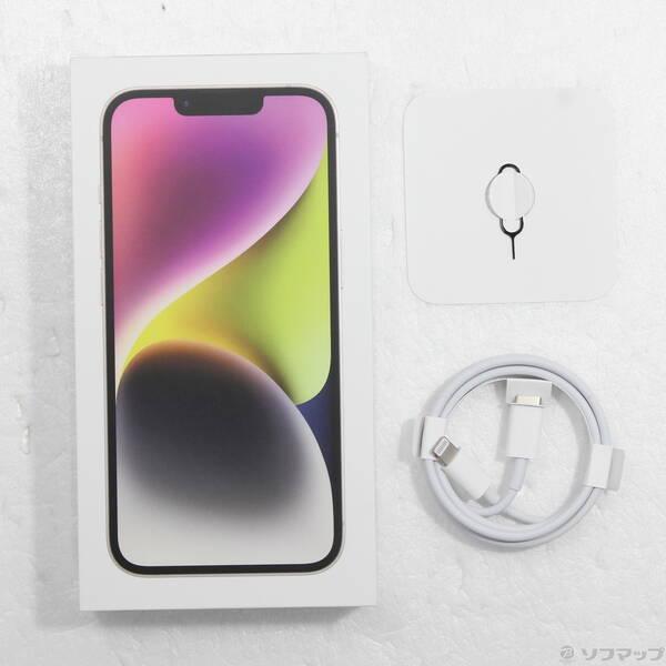 〔中古〕Apple(アップル) iPhone14 128GB スターライト MPUQ3J／A SIMフリー〔262-ud〕 |  | 04