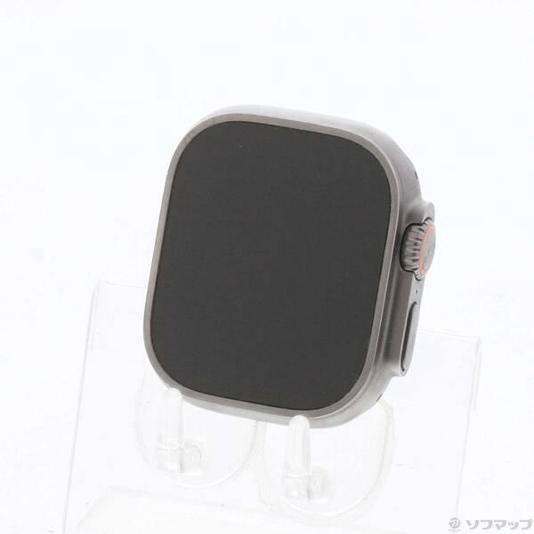 〔中古〕Apple(アップル) Apple Watch Ultra GPS + Cellular 49mm チタニウムケース バンド無し〔262-ud〕 | 
