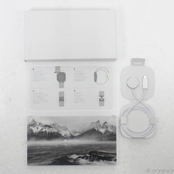 〔中古〕Apple(アップル) Apple Watch Ultra 3 GPS + Cellular 49mm ナチュラルチタニウムケース ナチュラルチタニウムミラネーゼループ〔258-ud〕 |  | 04