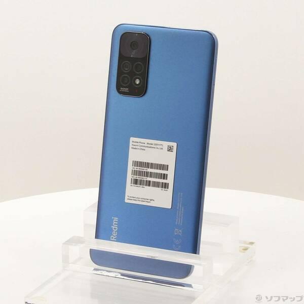〔中古〕XIAOMI Redmi Note 11 64GB トワイライトブルー 2201117TL SIMフリー〔276-ud〕 | 
