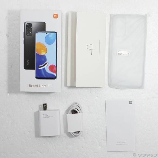 〔中古〕XIAOMI Redmi Note 11 64GB トワイライトブルー 2201117TL SIMフリー〔276-ud〕 |  | 04