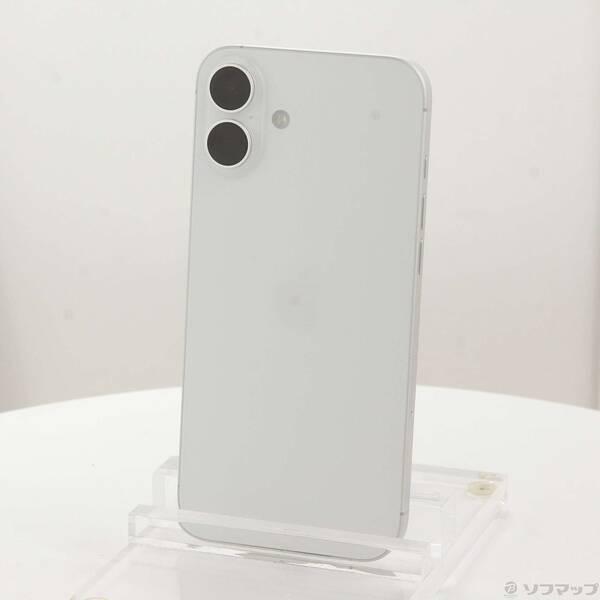 〔中古〕Apple(アップル) iPhone16 Plus 256GB ホワイト MXVH3J／A SIMフリー〔262-ud〕 | 